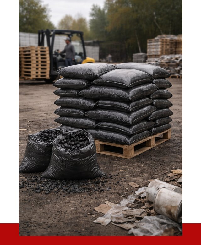 Купить уголь в мешках с доставкой в Костроме от 7657 р. | ПРОНЕРУДКст
