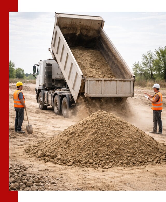 Доставка самосвалом 15 кубов в Костроме за город и по городу