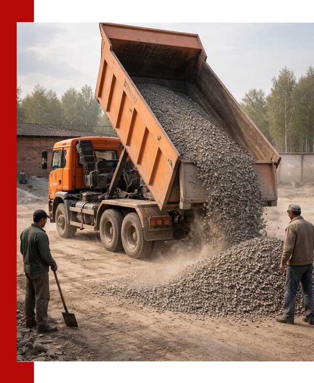 Доставка самосвалом 20 м3 в Костроме быстро и надежно