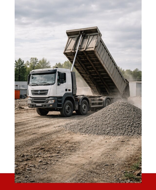 Доставка самосвалом 40 кубов в Костроме от 9188 р. | ПРОНЕРУДКст