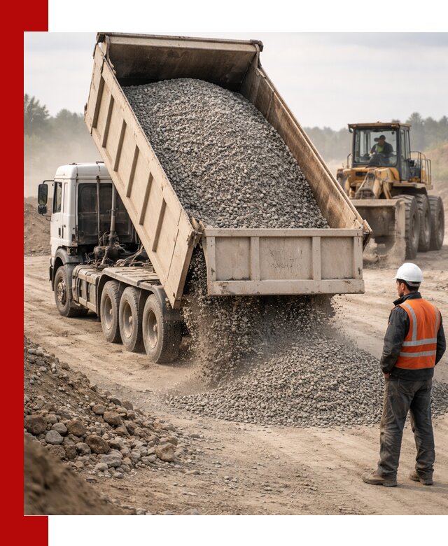 Доставка самосвалом 40 кубов цемента и сыпучих в Костроме