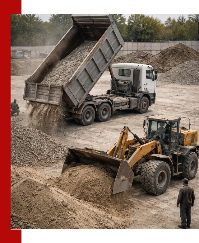 Перевозка сыпучих грузов самосвалами и бортовыми в Костроме