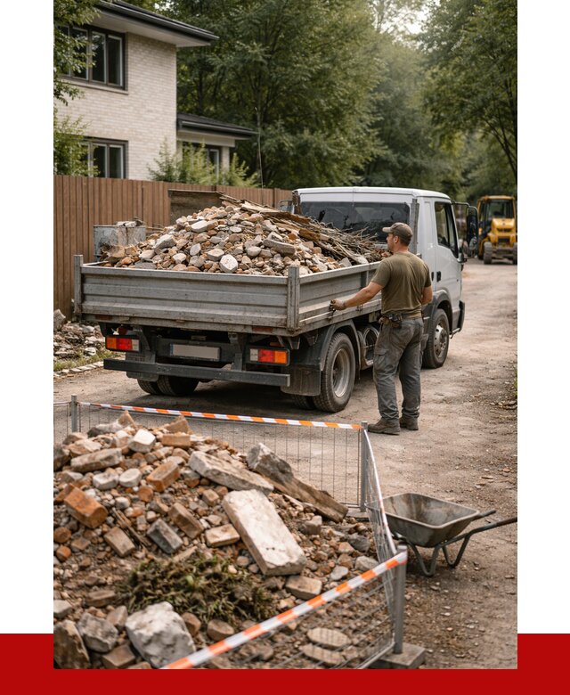 Вывоз строительного мусора с погрузкой в Костроме от 7657 р | ПРОНЕРУДКст